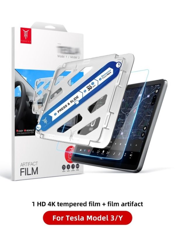 Tempered Glass Screen Protector For Tesla Model 3 Y Center Console Anti Glare HD Film Protection Screen Protecto Accessories - Image 8