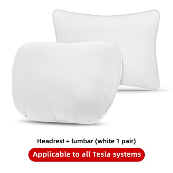 For Tesla Model 3 Model Y Headrest Neck Pillow for Model3 2023 Seat Lumbar Cushion Headrest Neck Tesla Aar ModelY Accessories - Image 2
