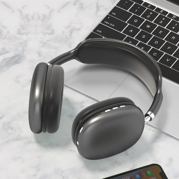P9 Wireless Bluetooth Headphones With Mic Noise Cancelling Headsets Stereo Sound Earphones Sports Gaming Headphones Supports TF - Image 8