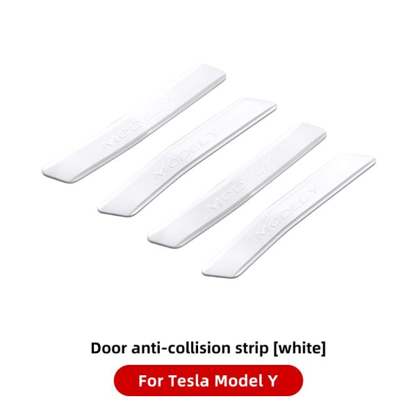 YZ For Tesla Model 3 Model Y Car Door Anti-collision Strip ABS Paint Body Anti Scratch Sticker Modification Accessories - Image 6