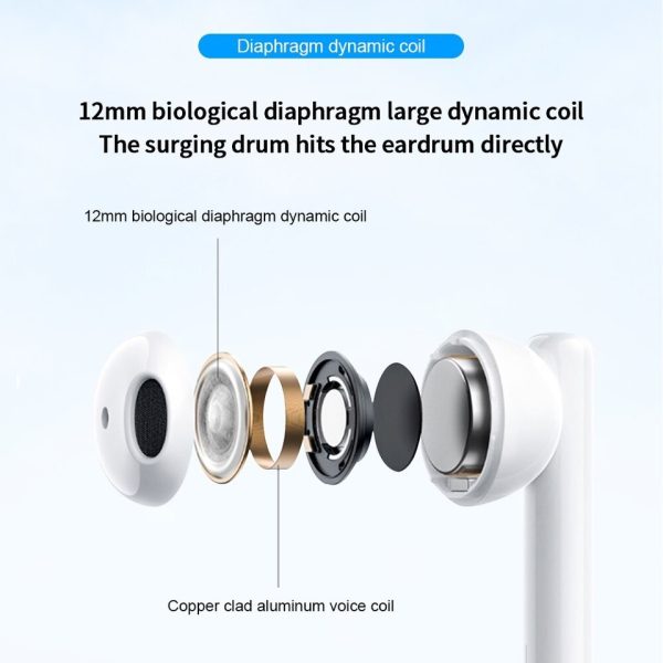 Honor Choice Earbuds X2 TWS True Wireless Earphones Bluetooth 5.2 Semi-In-Ear Bio Headphones Low-Lag Game Mode with Microphone - Image 9
