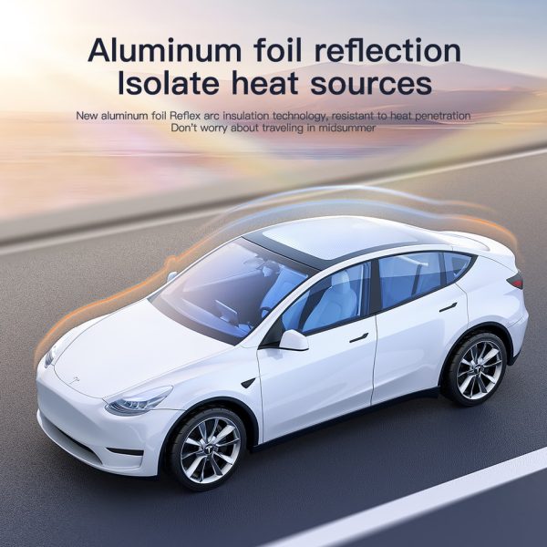 For Tesla ModelY 2022 2023 Sunshade For Tesla Car  Model Y Sunshade Roof Sunscreen Insulation Baffle Car Accessories