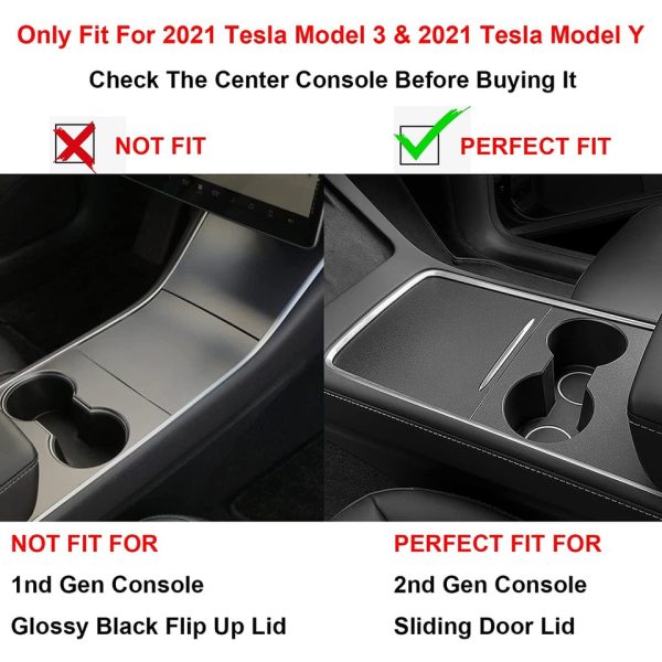 For Tesla Model 3 Model Y Center Console Organizer for TESLA Car Model3modelY Armrest Hidden Storage Box Interior Accessories - Image 8