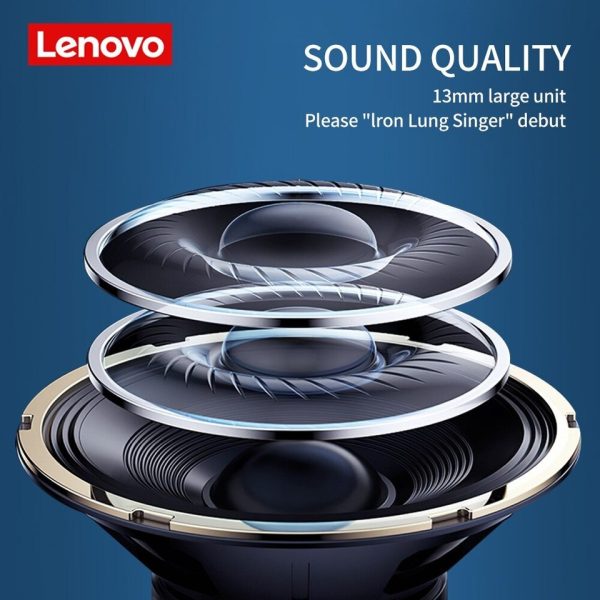 Lenovo Original HT38 Bluetooth 5.0 TWS Earphone Wireless Headphones Waterproof Sport Headsets Noise Reduction Earbuds With Mic - Image 8