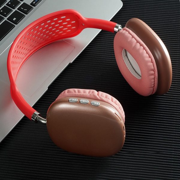 P9 Wireless Bluetooth Headphones With Mic Noise Cancelling Headsets Stereo Sound Earphones Sports Gaming Headphones Supports TF - Image 6