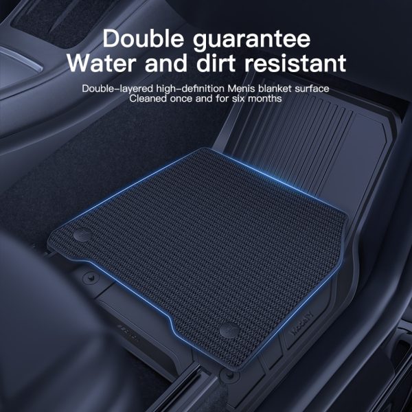 For Tesla Floor Mats Model 3 Y 2021-2023 Car Four Seasons Waterproof Non-slip Floor Mat NEW  TPE Special Car Accessories - Image 9