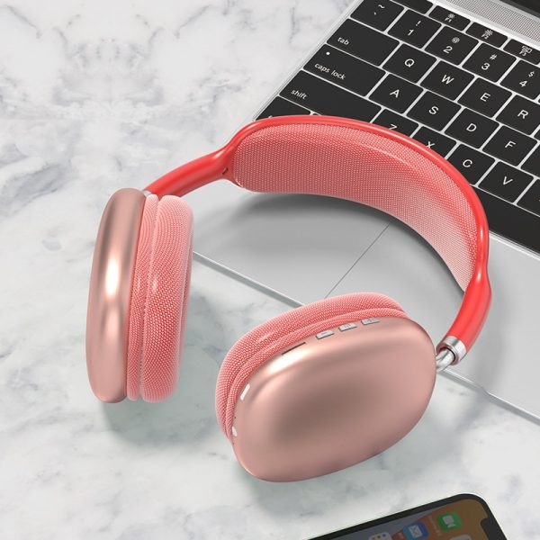 P9 Wireless Bluetooth Headphones With Mic Noise Cancelling Headsets Stereo Sound Earphones Sports Gaming Headphones Supports TF - Image 3