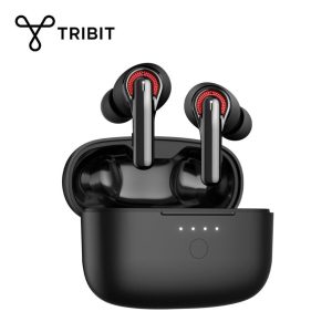 Tribit FlyBuds C1 True Wireless Earbuds Bluetooth Earphones Bluetooth 5.2 4 Mics 50H Playtime Clear Calls Volume Control