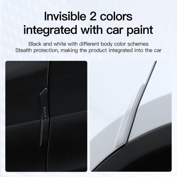 YZ For Tesla Model 3 Model Y Car Door Anti-collision Strip ABS Paint Body Anti Scratch Sticker Modification Accessories - Image 10