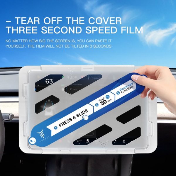 Tempered Glass Screen Protector For Tesla Model 3 Y Center Console Anti Glare HD Film Protection Screen Protecto Accessories - Image 6
