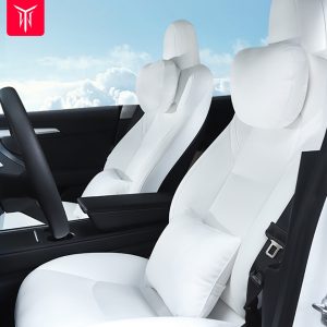For Tesla Model 3 Model Y Headrest Neck Pillow for Model3 2023 Seat Lumbar Cushion Headrest Neck Tesla Aar ModelY Accessories