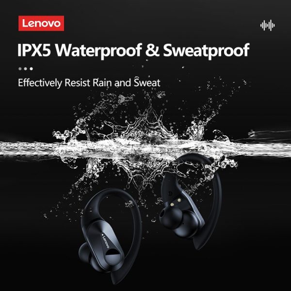 Lenovo LP75 Bluetooth 5.3 Earphones TWS Wireless Sport Headphones LED Digital Display HiFi Stereo Noise Reduction Gaming Earbuds - Image 4
