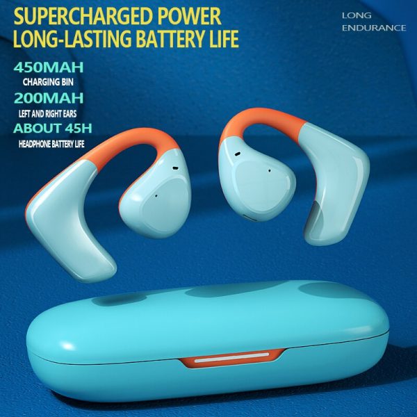 Air-conducted Bluetooth Headphones OWS Out-of-ear Running Sports Headset with Digital Display and Call Noise Reduction CY-Z1 - Image 3