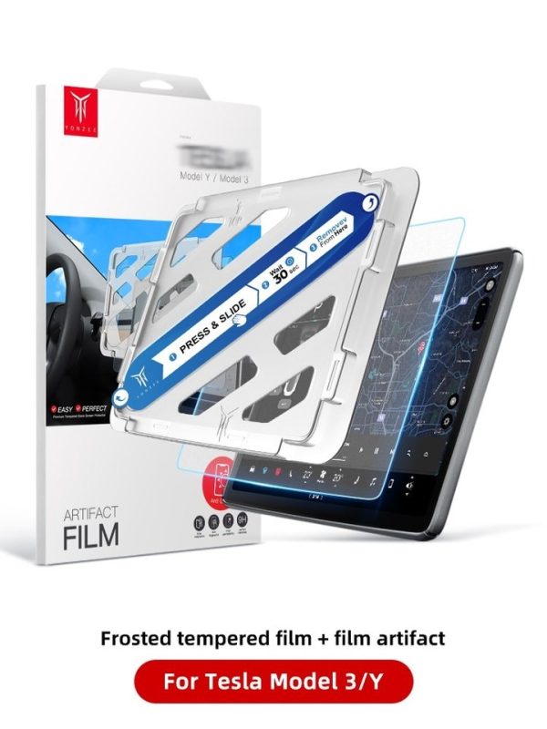 Tempered Glass Screen Protector For Tesla Model 3 Y Center Console Anti Glare HD Film Protection Screen Protecto Accessories - Image 5