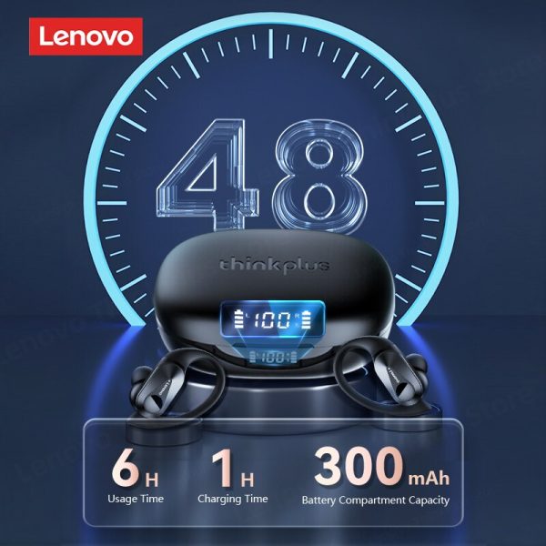 Lenovo LP75 Bluetooth 5.3 Earphones TWS Wireless Sport Headphones LED Digital Display HiFi Stereo Noise Reduction Gaming Earbuds - Image 3