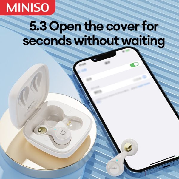 MNISO M13 Ear Clip Wireless Bluetooth Earphones Sport Headset Gaming Earbuds HD Call with Mic HIFI Sound Headphones 2023 New - Image 4