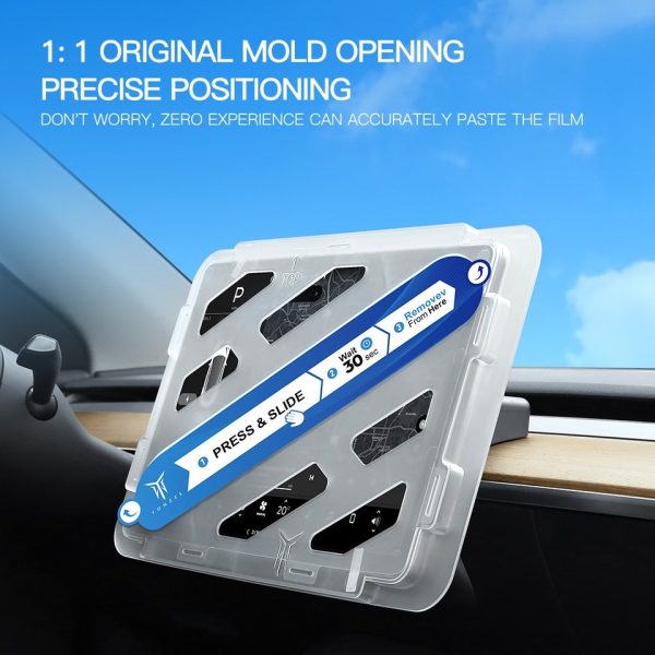 Tempered Glass Screen Protector For Tesla Model 3 Y Center Console Anti Glare HD Film Protection Screen Protecto Accessories - Image 9