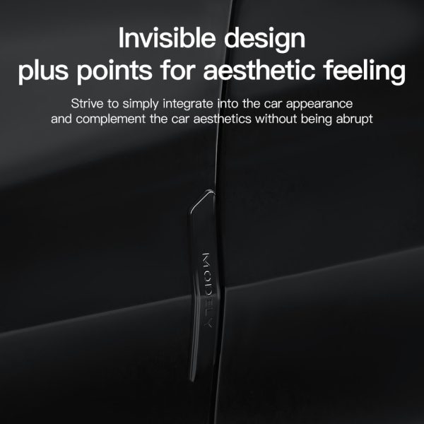YZ For Tesla Model 3 Model Y Car Door Anti-collision Strip ABS Paint Body Anti Scratch Sticker Modification Accessories - Image 5